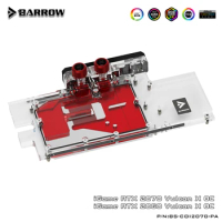 Barrow Gpu Water Cooling Block for Colorful RTX2070 Vulcan X OC Video Card Cooler Block Support Sync Mainboard ,BS-COI2070-PA
