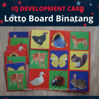 Lotto Board Binatang