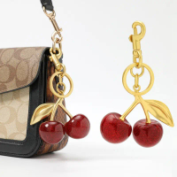 Cherry Keychain Bag Pendant for Women, Elegant and Refined Couple Gift Keychain