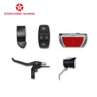 Wuxing electric sharing scooter conversion kit parts motor controller brakes display meters grips lights escooter accessories.