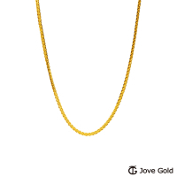 JoveGold漾金飾 凝望黃金蕭邦鍊(約1錢)(約1.4尺/42cm)
