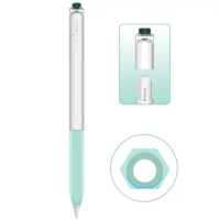 Jelly Color Translucent Silicone Case for Apple Pencil 2nd Silicone Protective Pen Case for Apple Pencil 2 Tablet Accessories