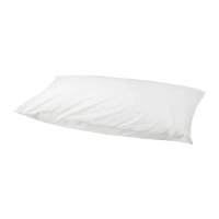 ULLVIDE 枕頭套, 白色, 80x50 公分