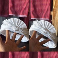 Udeng putih jadi / udeng putih janggar rimpit / udeng janggar kepet