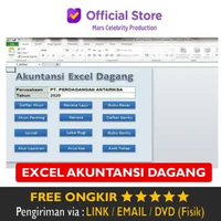 Software Excel Akuntansi Dagang Jasa Manufaktur Dagang Full Version Terbaru