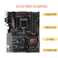 For ASUS Z170 PRO GAMING Motherboard 64GB LGA 1151 DDR4 ATX Mainboard 100% Tested Fast Ship