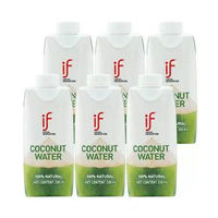 其他品牌 - 泰國進口100%椰青水椰汁if椰子水利樂裝飲料補水電解質飲品飲料