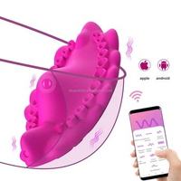 GOFLYING App Vibrators for Women Wholesale Vibrating Panties Sex Toys Butterfly Wear Jump Egg Invisible Panties Vibrators