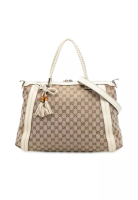 Gucci 二手 Gucci 大 GG 帆布 Bella 手提包