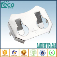 10PCS CR2032 2032 Battery Button Cell Holder Socket Case Battery Holder TBH-CR2032-M03