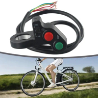 Switch Cable Reliable and Efficient 22MM Universal Motorcycle Handlebar Mount Switch Button Fits Most Bikes and Scooters