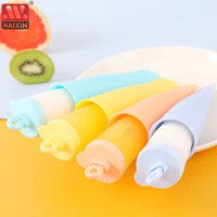 4pcs Silicone Mini Ice Pops Mold Ice Cream Ball Lolly Maker Popsicle Molds Baby DIY Food Fruit Shake Ice Cream Frozen Mold