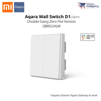 Aqara D1 Smart Home Switch Wall Plug Double Gang Zero Fire ZigBee QBKG24LM