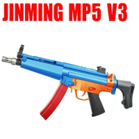 AK UNCLE Jinming MP5 V3 Toy Gun Magazine Feeding Toy Gun Gel Ball Blasting MP5 Children's Outdoor Toys WBB