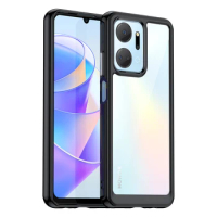 Luxury Acrylic Cover For Honor Play 40plus 7t 6t pro 6c Shockproof Transparent Mobile Shell for honor play40+ Play30 Play 7T