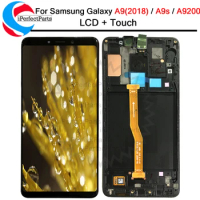 6.3''For Samsung Galaxy A9 2018 LCD A9s A9 Star Pro LCD Display with frame Touch Screen Digitizer Assembly for Samsung a9200 lcd