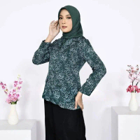 Seragam PKK Wanita terbaru Hijau Tosca Seragam PKK Nasional SNI