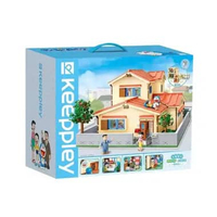 Keeppley building block set of Nobita's family house from the anime series Doraemon rumah nobita rea
