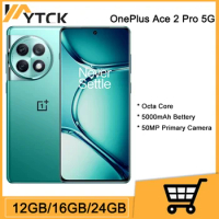 Original OnePlus Ace2 Ace 2 Pro 5G Mobile Phone Snapdragon8 Gen 2 6.74inch 3D AMOLED 5000mAh 150W SuperVOOC Charge 50MP NFC