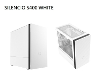 【最高折200+跨店點數22%回饋】Cooler Master 酷碼 SILENCIO S400 WHITE 白色 標準版/透側版 靜音機殼