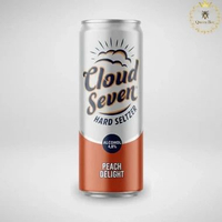 Cloud Seven Sparkling Drink All Varian 320 ml Peach Delight
