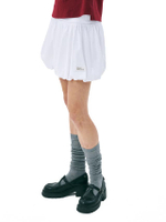 Volume Mini Skirt White F