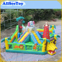 Giant Inflatable Trampoline Inflatable Dinosaur Bouncy Castle for Kids Commercial Quality Inflatable Bouncer for Rental Business