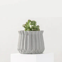 Creative Cement Silicone Pot Molds, Handmade Flowerpot, Cement Planter Mould