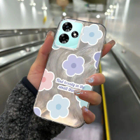 Casing Hp Untuk Infinix Hot 30 Hot 30i NFC Hot 30 Play NFC Case Casing Lukisan Cherry Pola Cangkang 