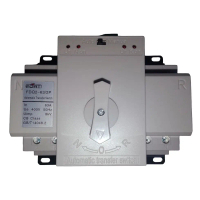 FDQ2-63 ATS Automatic Transfer Switch 2 Pole 63A Posisi On-Off-On untuk Panel ATS Genset