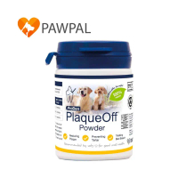 Plaque Off 10 g 40 g Exp.5/2028 ผงสาหร่าย ลด กลิ่นปาก คราบพลัค หินปูน โรยอาหาร สุนัข หมา แมว ProDen