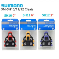 Shimano SPD-SL cleat set SM-SH10 SH11 SH12 Road Bike Pedal Cleat Bicycle Pedals SM-SH10 SH11 SH12 Plate Clip Cleats with SH45