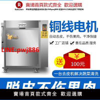 【高品質超低價】土豆清洗去皮機全自動商用蘿卜芋頭生蠔紅薯姜藕多功能毛刷洗菜機【注意！下單滿500出貨】