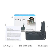 Battery Grip for Sony a9II a7IV ILCE-7M4 a7M4 a7R4 a7R IV a7RM4 VG-C4EM Vertical Grip