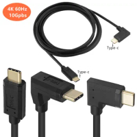 USB C to USB C 3.1Version 10Gbps Data Transfer, 4K Video Output cable for Laptop, Monitor, Portable SSD, Smartphone