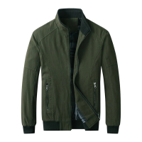 預購 巴黎精品 軍裝外套休閒夾克(素色立領簡約棉質男外套8款a1ck53)