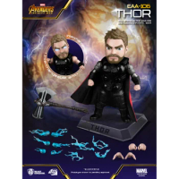 In Stock Original Genuine Beast Kingdom Thor EAA-106 Avengers Infinity War Movable Sculpture Collectible Figure Model Toy