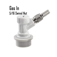 Sambungan Ball Lock untuk keg bir homebrew, penyambung dispenser gas