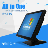 15 inch industrial Panel aio pc computer with Intel J1800 professor wireless Lan