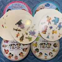 {KANSI Enterprise]   Disney Card Board Game 100th Anniversary Iron Box Card Frozen Princess 2 to 8 P