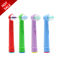 4pcs Replacement Kids Children Tooth Brush Heads For Oral-B Electric Toothbrush Fit Advance Power/Pro Health/Triumph/3D Excel