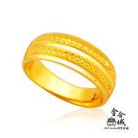 【金合城】黃金戒指 2R2674(金重約2.11錢)