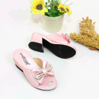 Sandal Anak Perempuan Kokop Hak3CM Pita Permata CP02 Fashion Kaki Sepatu