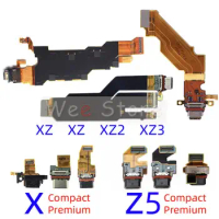 AiinAnt For Sony Xperia X XZ XZ1 XZ2 XZ3 Z3 Z4 Z5 Compact Premium Plus USB Charging Dock Connector Port Charger Flex Cable
