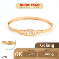 Gelang Emas 6K BKK Wahyu Redjo GL-6K-30038657