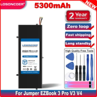 3282122-2S 5300mAh Battery for Jumper EZBook 3 Pro V3 V4 LB10 P313R WTL-3687265 HW-3687265 3587265P 3585269P 7lines and 8lines
