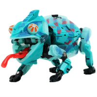 52TOYS BEASTBOX BB-47 Chameleon Deformation Toy Lizard Gecko Phanto Master Animal Toy Cube Model Mecha Garage Kit baby toys