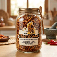 AnzaFood Kentang Mustofa - Snack Kentang Premium 1000ml Original