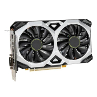 Graphics Card GTX 1660S 6GB GDRR6 192-Bit PCIEX16 3.0 Computer Gaming Graphics Card for Gaming PC Dual Cooling Fans Video Card