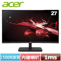 【最高9%回饋 再折$50】Acer宏碁 27型 ED270U P 2K曲面螢幕